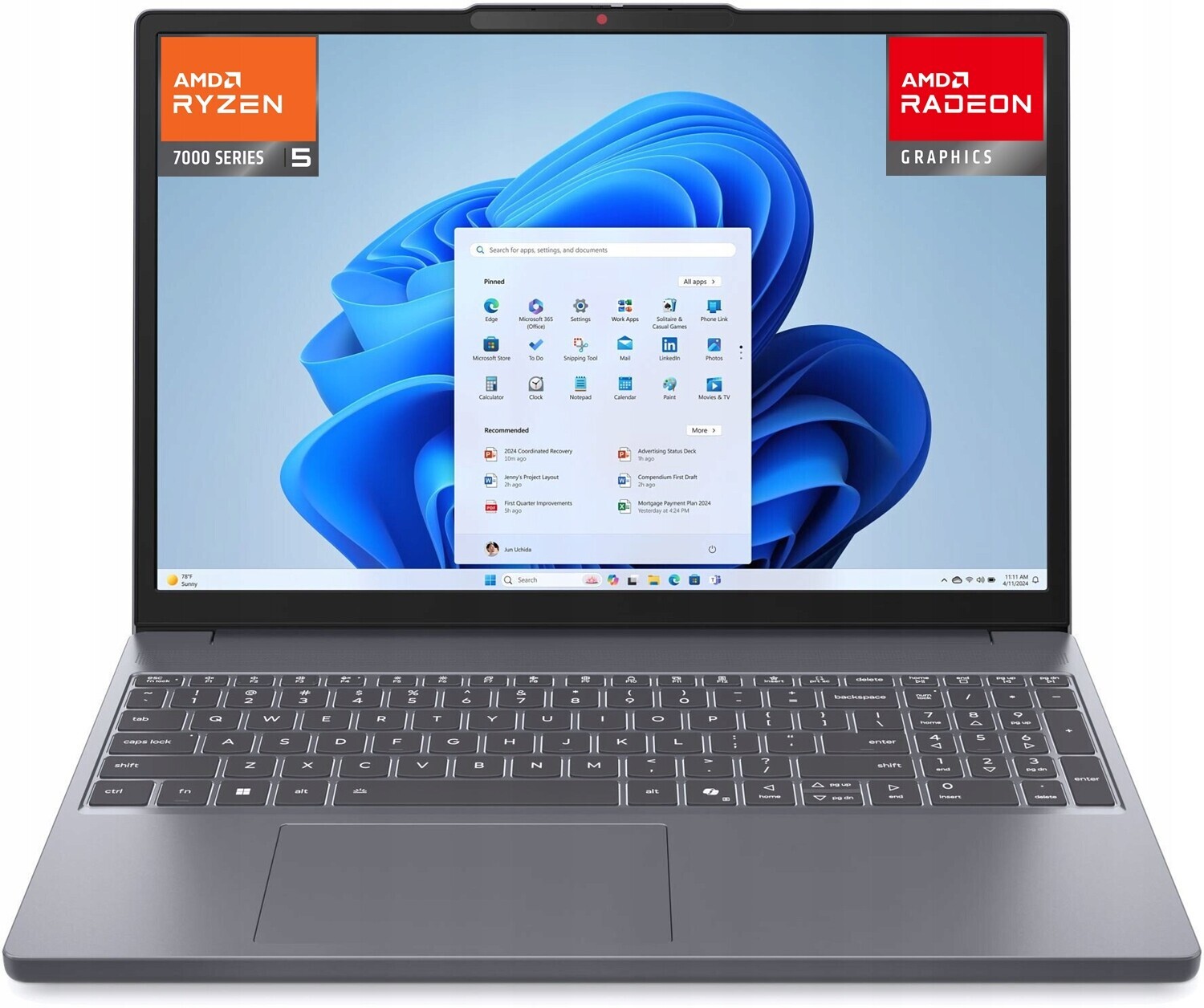 Notebook Lenovo IdeaPad Slim 3 15ARP10 15,3