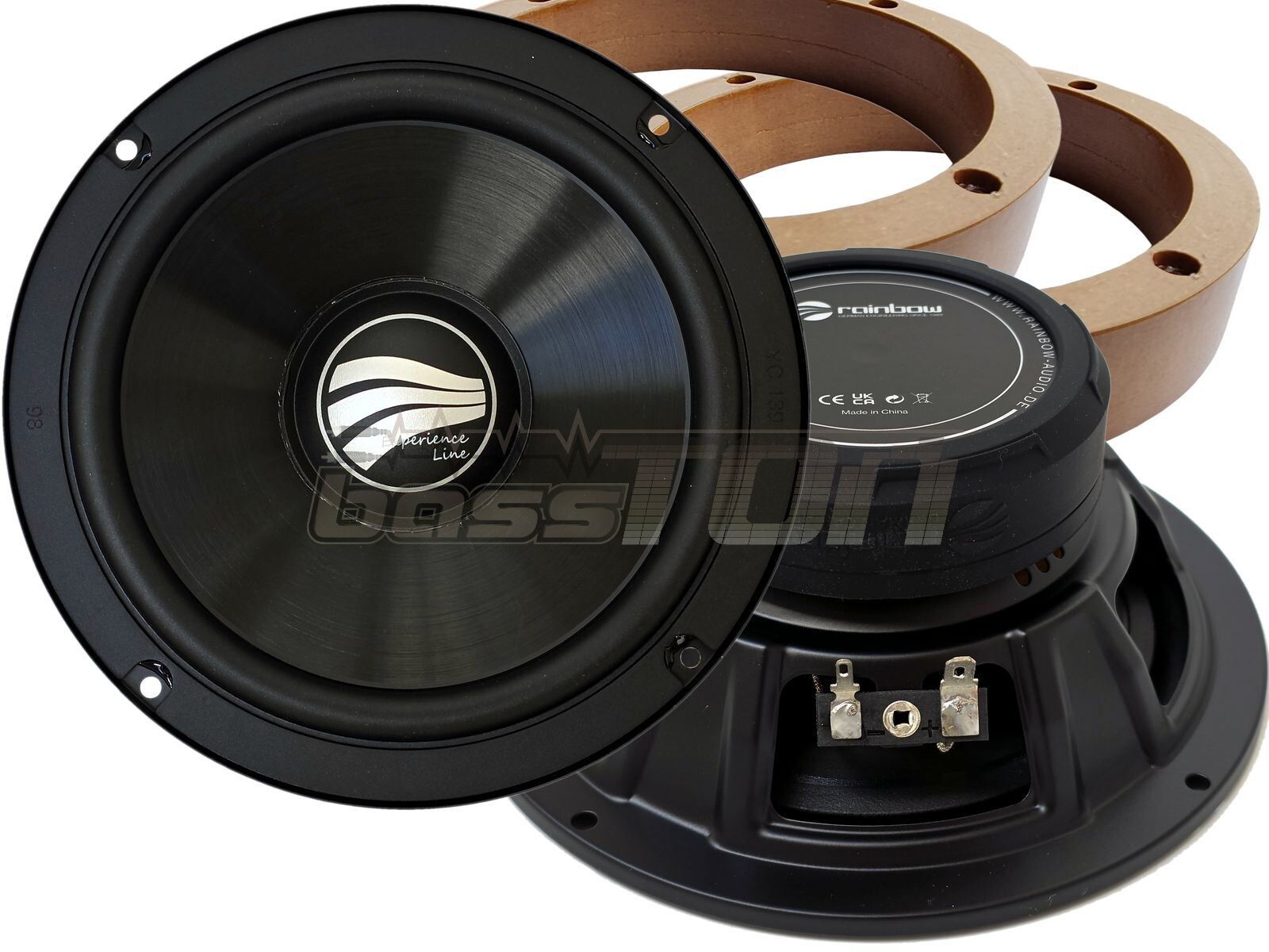 Rainbow Audio EL-MW165A reproduktory 165 mm 3 Ohm Audi A4 B9 přední zadní