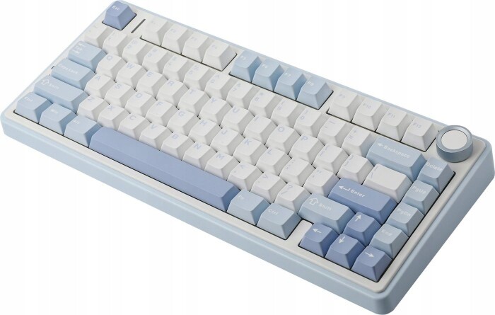 Bezdrátová klávesnice Rgb Aula F75 Sea Salt Blue Hot-Swap