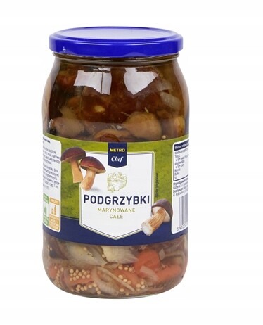 Metro Chef Nakládané podhoubí celé 850 g