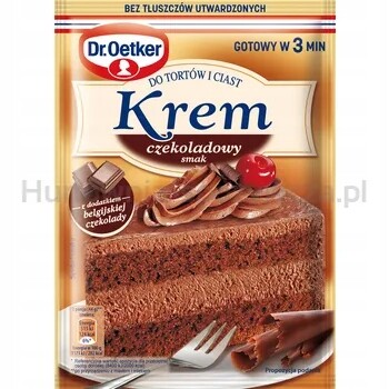 Dr.Oetker Krém na dorty a koláče s čokoládovou příchutí 127 g
