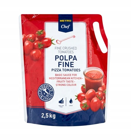 Metro Chef Rajčatová polpa 2,5 kg