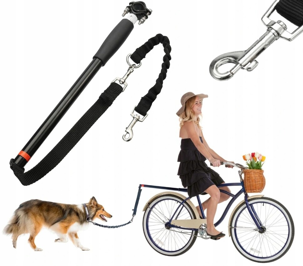 Vodítko Pro Psy Na Kolo Výložník