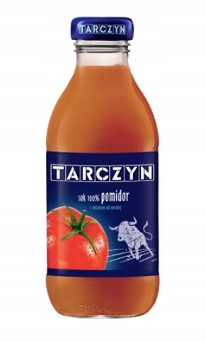 Tarczyn Šťáva 100% rajče 15x300 ml skleněná láhev