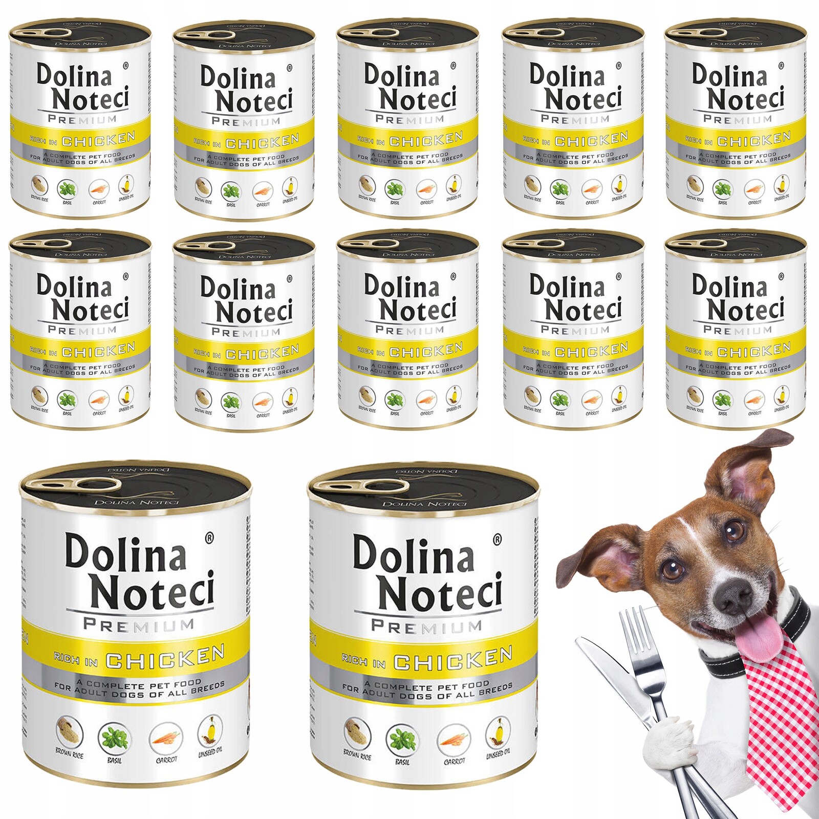 Dolina Noteci Premium Krmivo pro psa Kuře 12 x 800 g