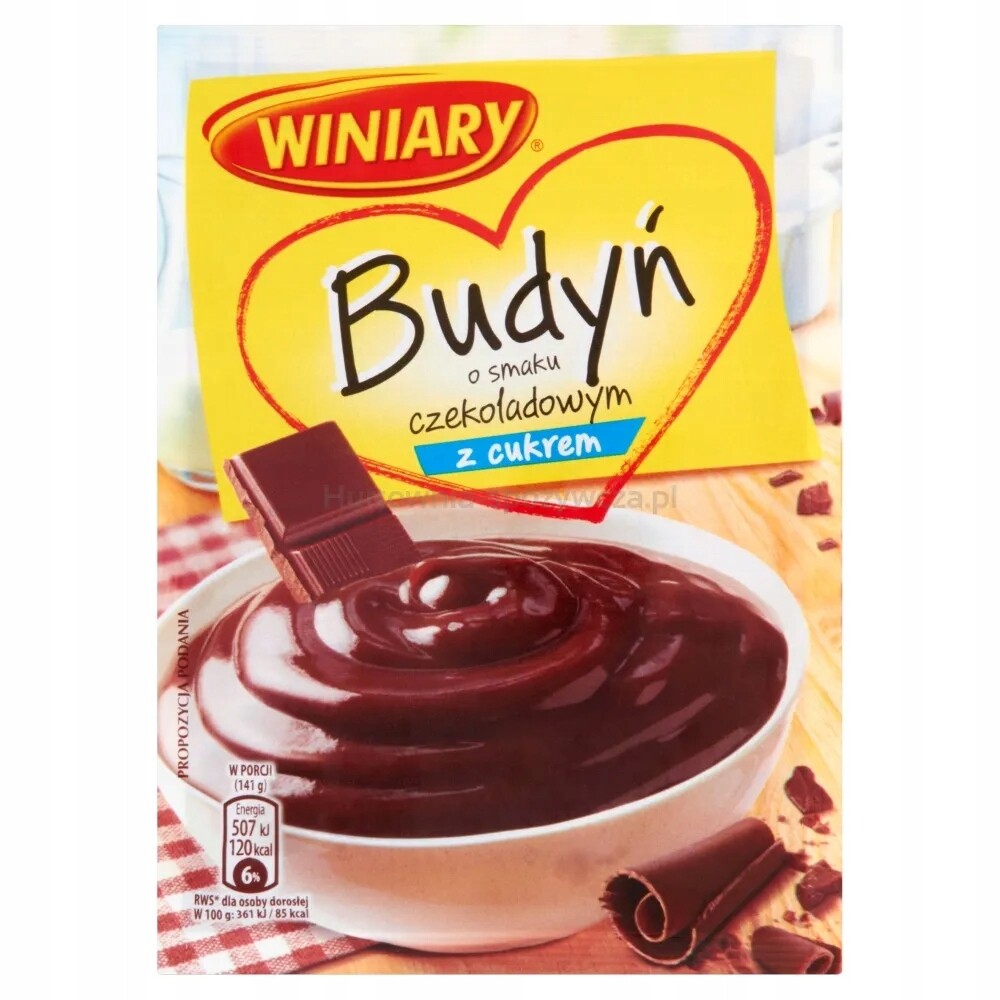Winiary Puding s čokoládovým cukrem 63 g