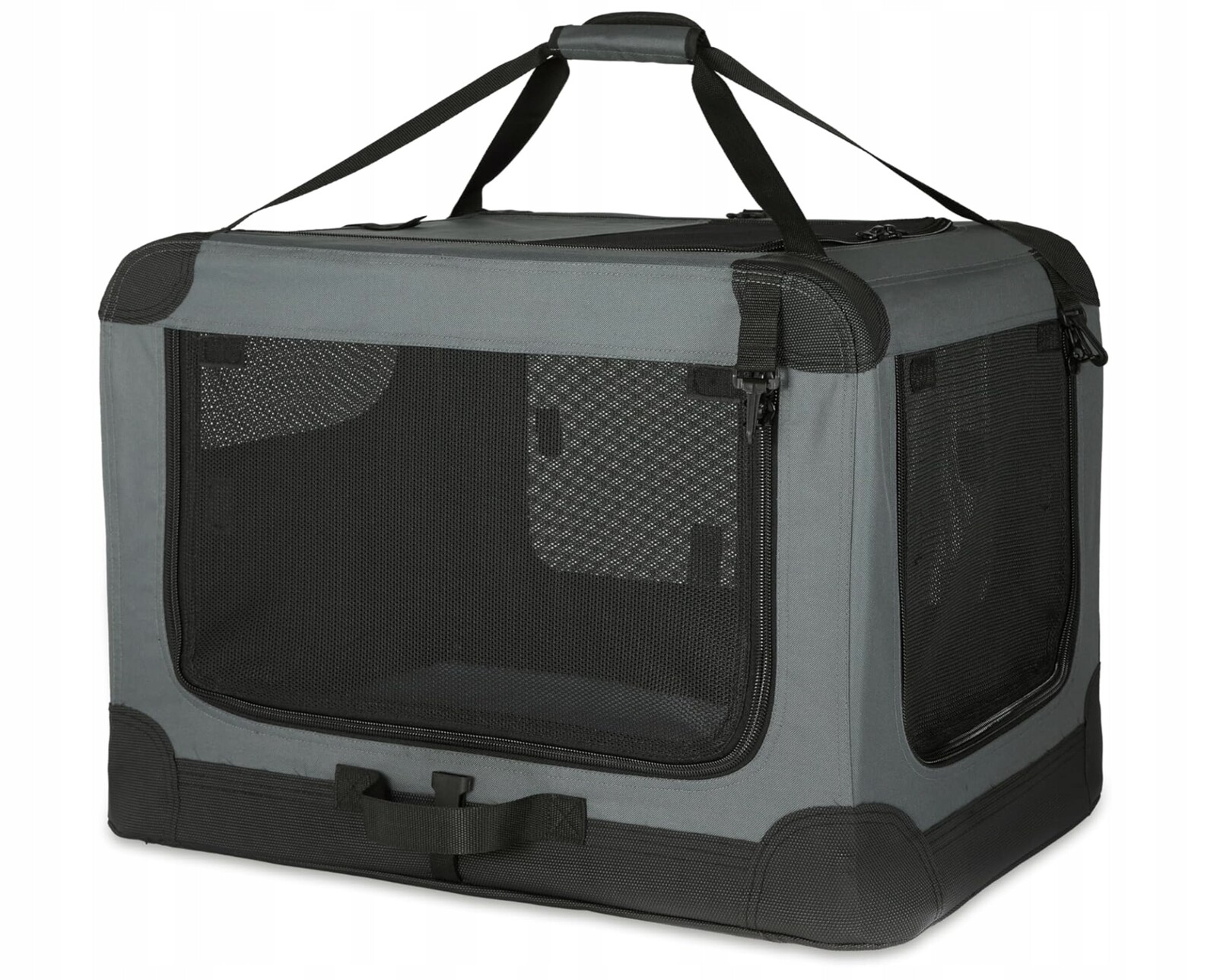 Přepravka pro psa AmazoneBasic vícebarevná, velikost 66 cm x 45,7 cm, 45,7 cm