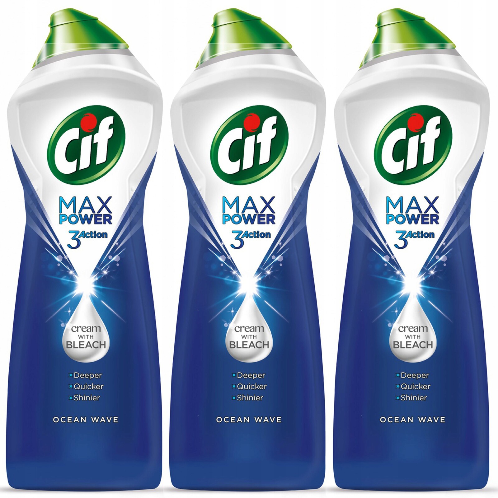 Cif Max Power Bělící mléko Ocean Wave 1,95l