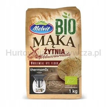 Melvit Bio Žitná mouka celozrnná 1 Kg