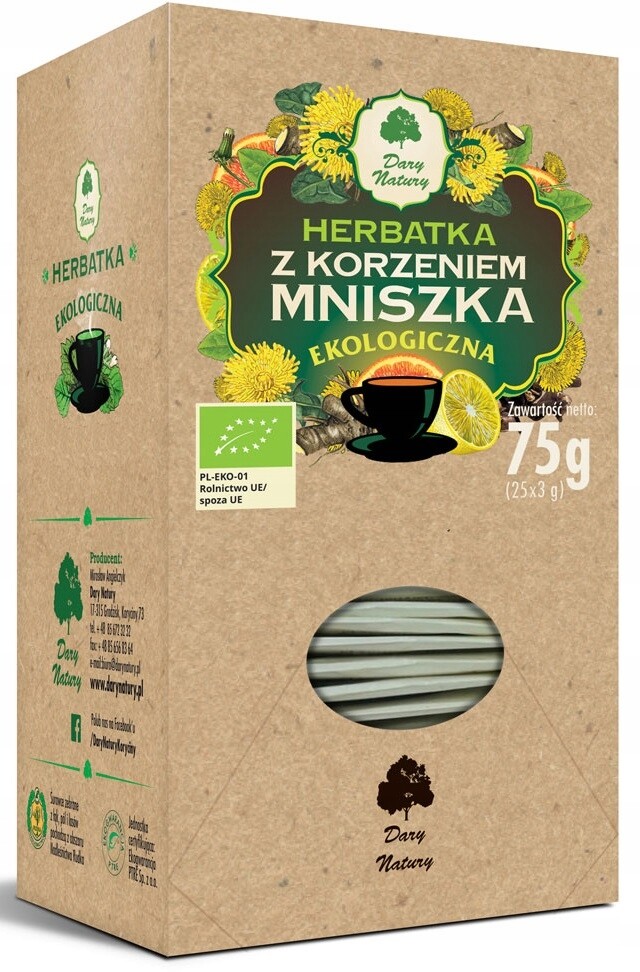 Dary Natury Čaj s kořenem pampelišky 25x3