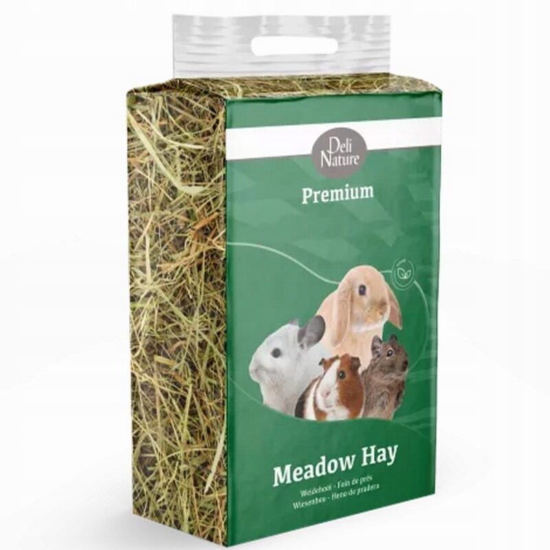 Deli Nature Premium Meadow Hay – prémiové luční seno 2 kg