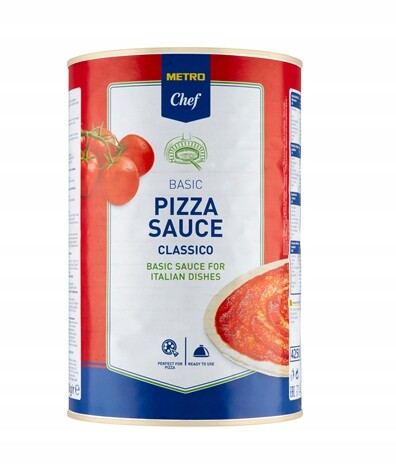 Metro Chef Omáčka na pizzu clasic 4,25 l
