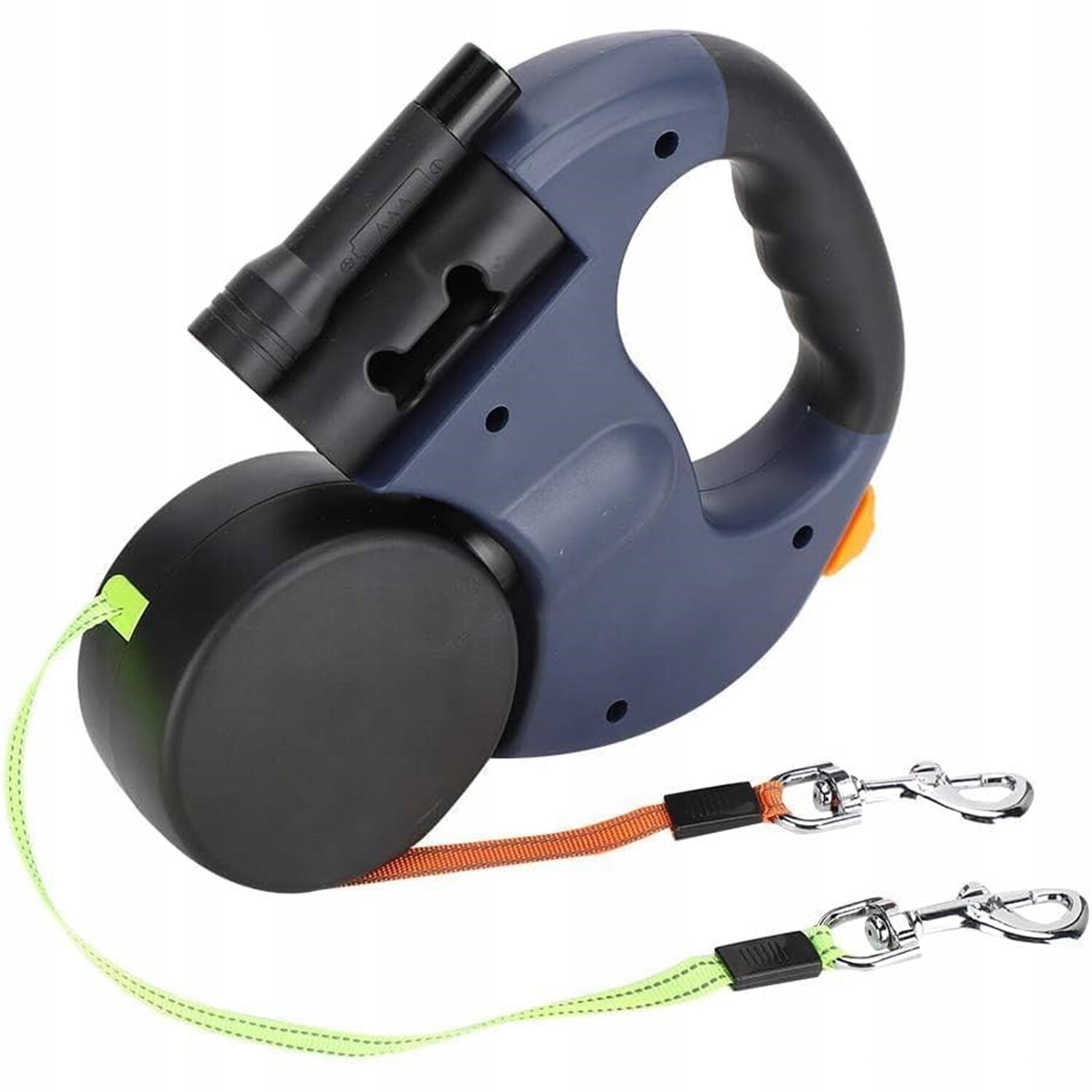 Automatické Vodítko pro psa s Led svítilnou a nádobou 3 m