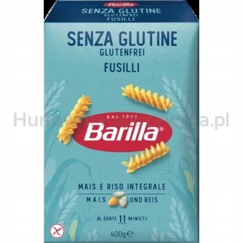 Barilla Bezlepkové těstoviny Fusilli 400 g