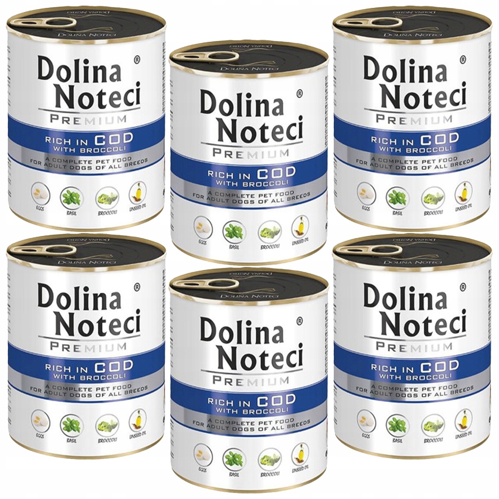 Dolina Noteci Premium Krmivo mokré pro psa Příčesek 6 x 800 g bez obilovin zdravé