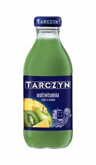 Tarczyn Multivitamínový zdroj 10 vitamínů Nápoj 15x300 ml skleněná láhev