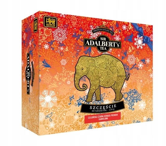 Adalbert’s Tea – Zimní emoce Štěstí 60 sáčků – Čaj černý