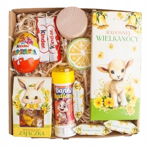 Hotový balíček dárek pro dítě Sladkosti Kinder jojo bubliny