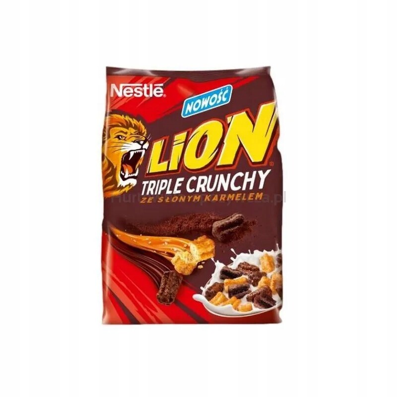 Vločky Nestle Lion Triple Crunchy 190 G Pacifc
