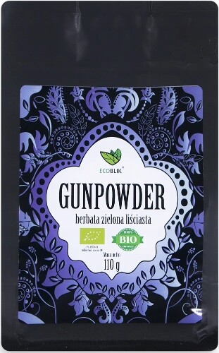 Čaj zelený listový Gunpowder Bio 110 g EcoBlik