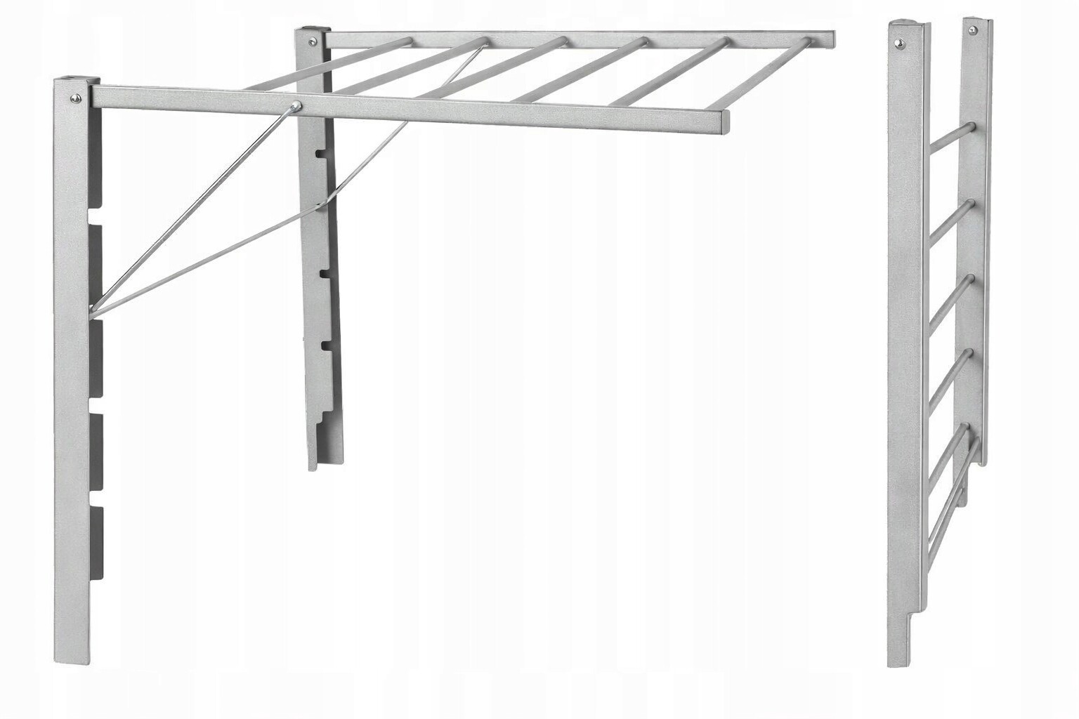 Sušák na prádlo a balkonová prádlo Majka šedá 80 cm