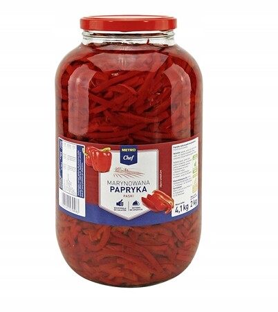 Metro Chef paprika nakrájená na proužky 4,1 kg