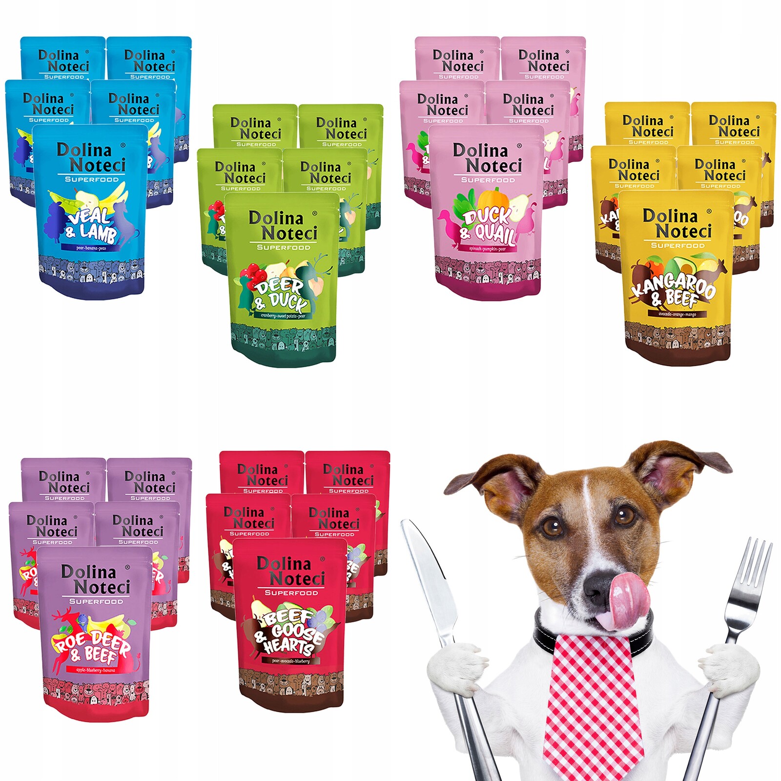 Dolina Noteci Superfood Krmivo pro psy MIX 30 x 300 g