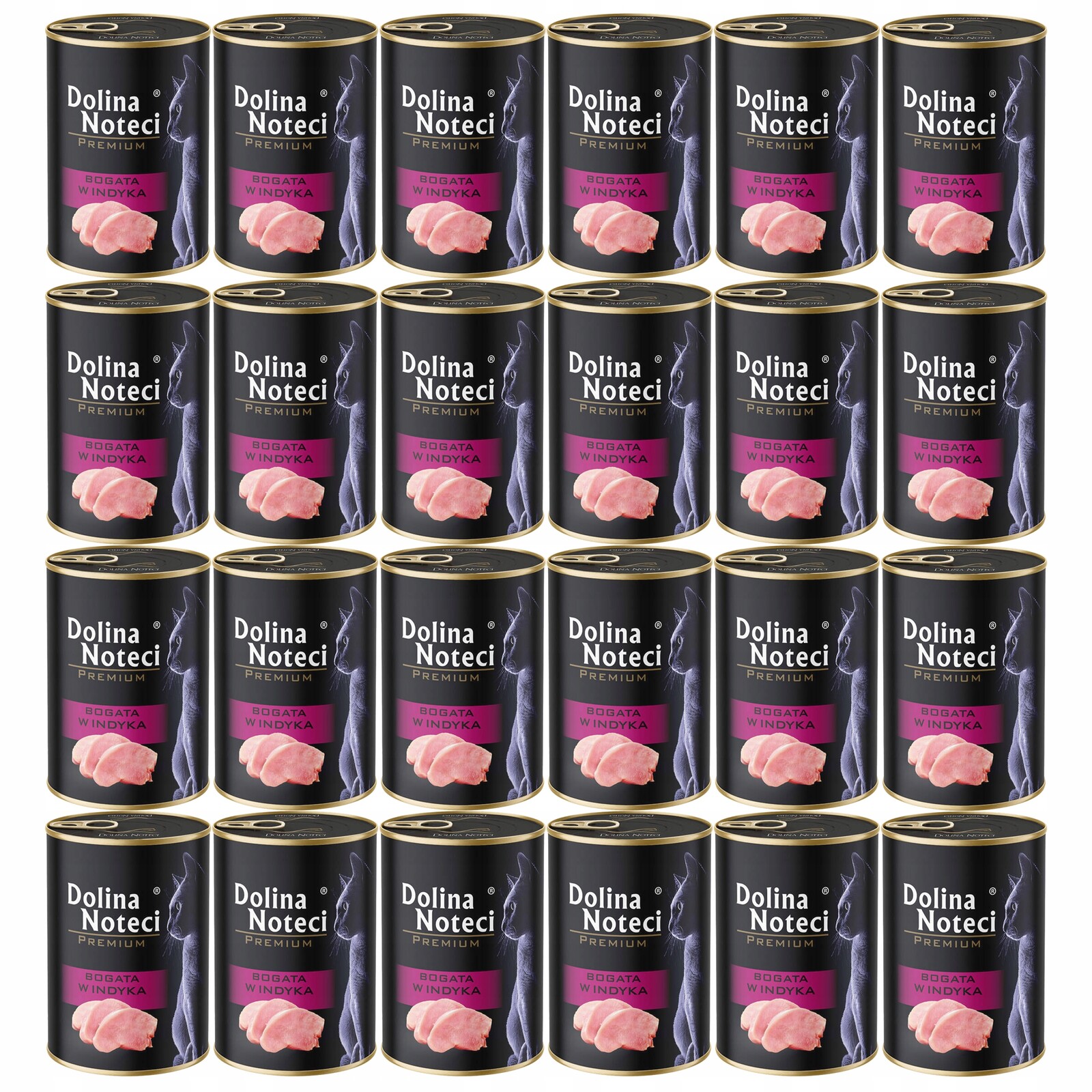 Dolina Noteci Premium Mokré krmivo pro kočky Krůta 24 x 400 g