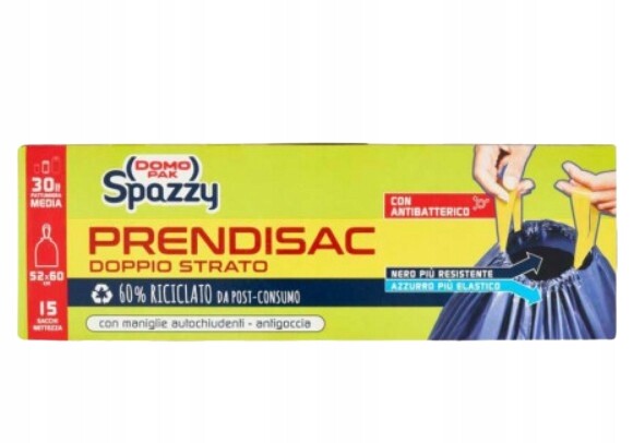 Pytle Na Odpadky Domo Pak Spazzy 30L 15KS 7H185