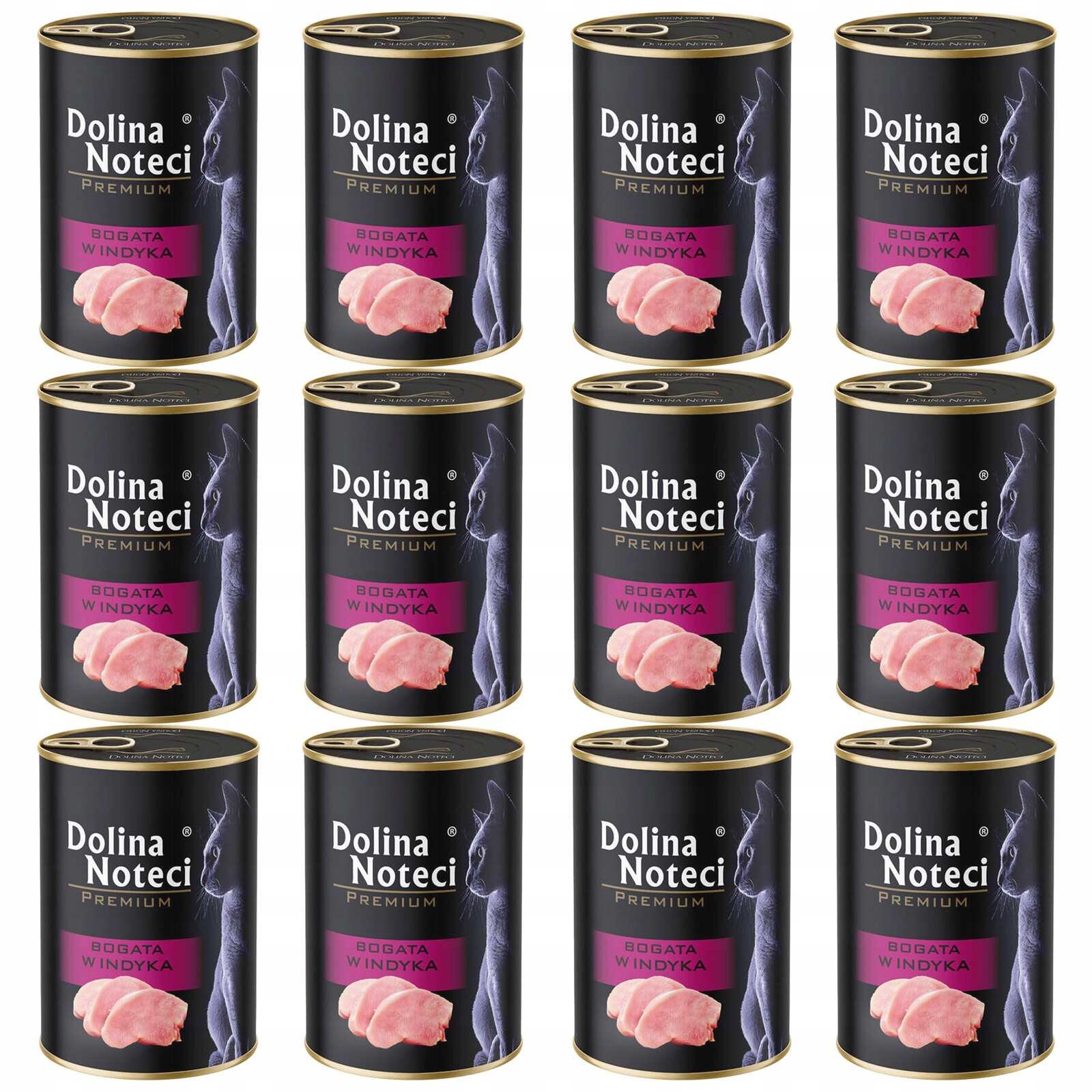 Dolina Noteci Premium Mokré krmivo pro kočky Krůta 12 x 400 g