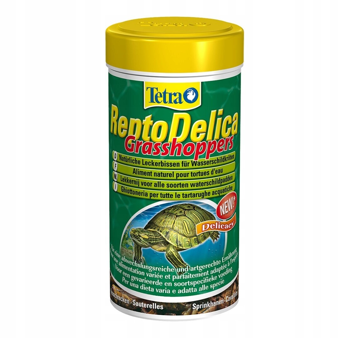 Tetra ReptoDelica Grasshoppers 250 ml – pamlsek pro želvy