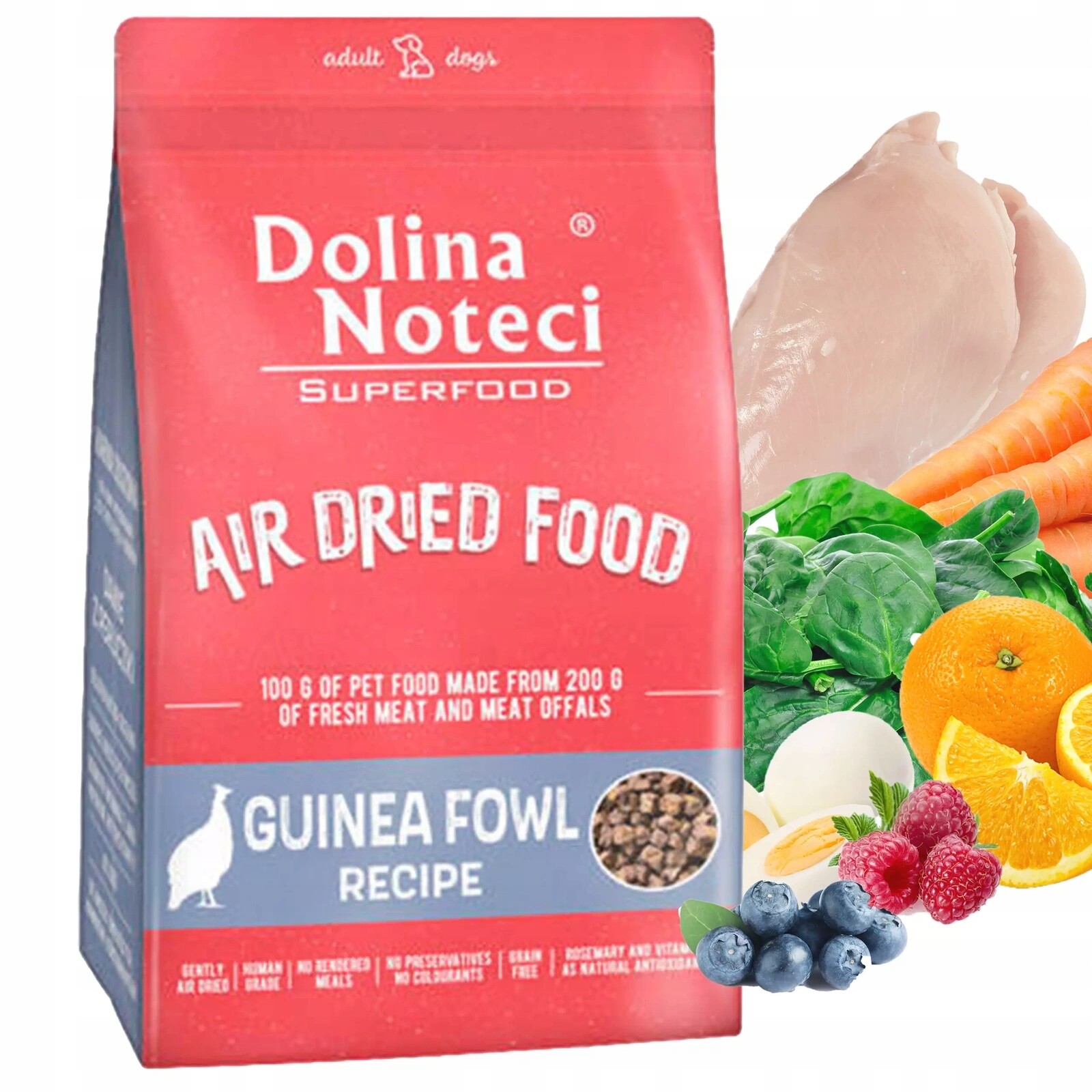 Dolina Noteci Superfood Krmivo suché pro psa perlička 5 kg Bez obilovin