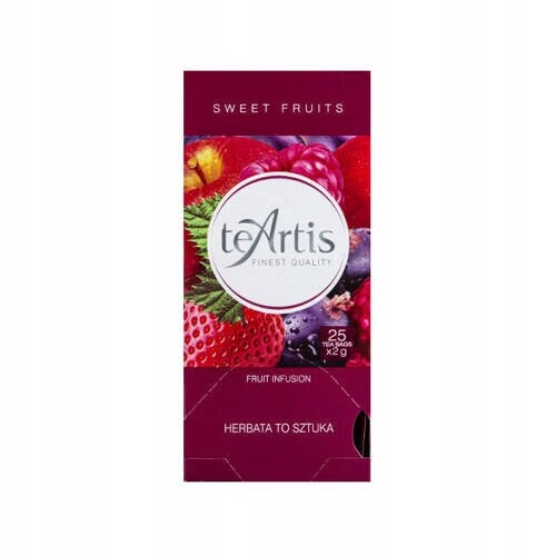 Teartis sladký ovocný Čaj 25x2g