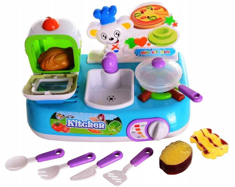 Icom Polska: Kuchyňský set modrý 2 steaky