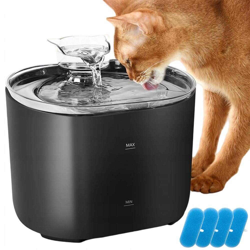 Automatické Krmítko Fontána Pro Kočky Psa Inteligentní vypnutí napájení
