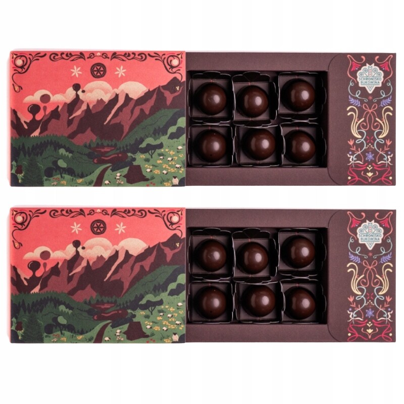 Pralinky Schronisko Bukowina 6 ks ruční výroba