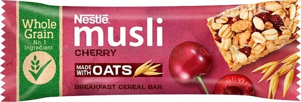 Nestle Tyčinka Musli Višeň 35 G