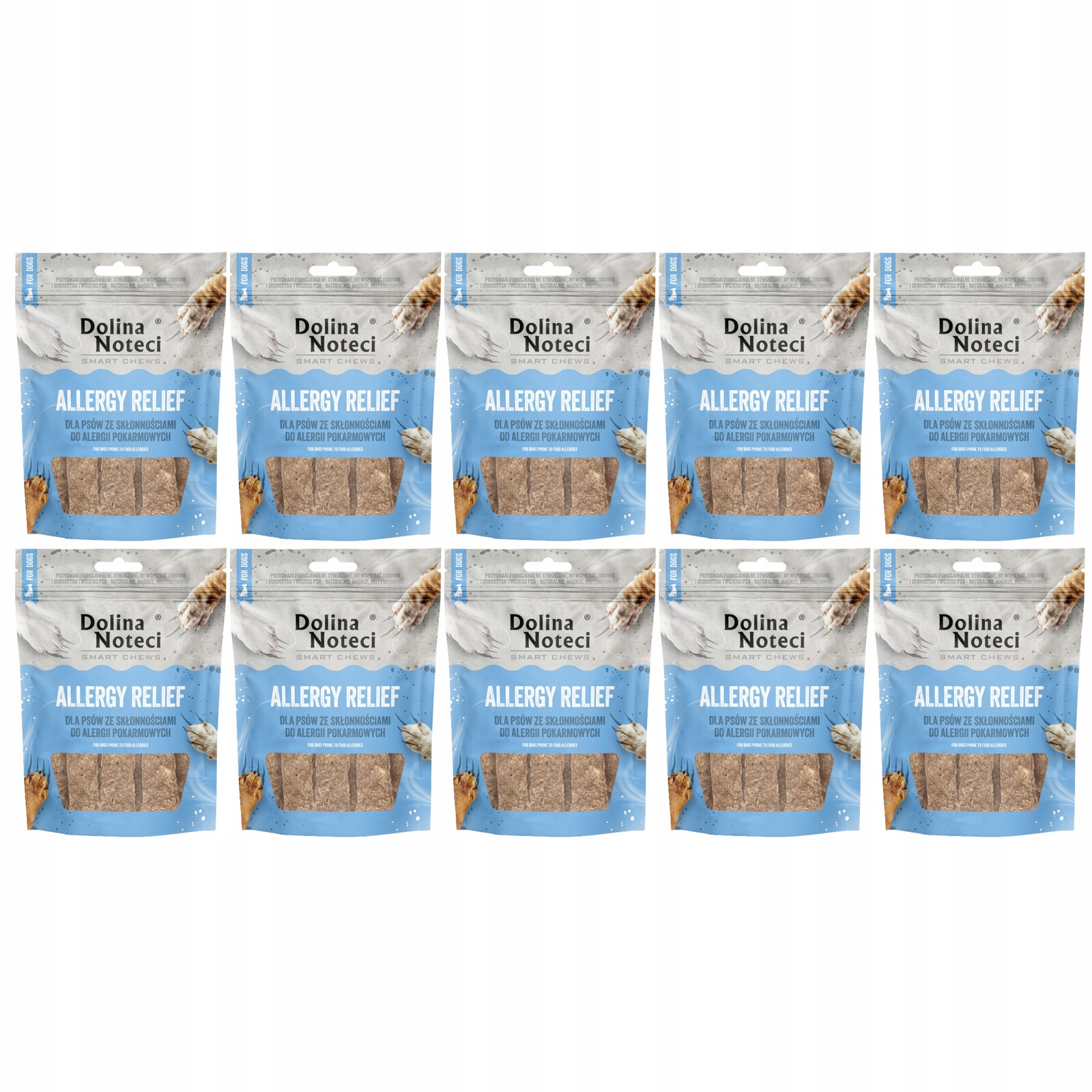 Dolina Noteci Smart Chews Allergy Relief psí pamlsek 10 x 100 g