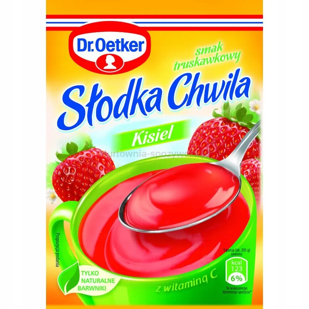 Dr.Oetker Sladká chvíle Jahodový Kysel 30 g
