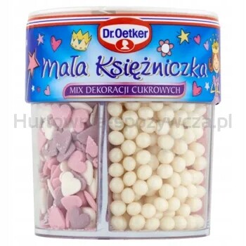 Dr.Oetker Malá princezna Mix cukrových dekorací 78 g