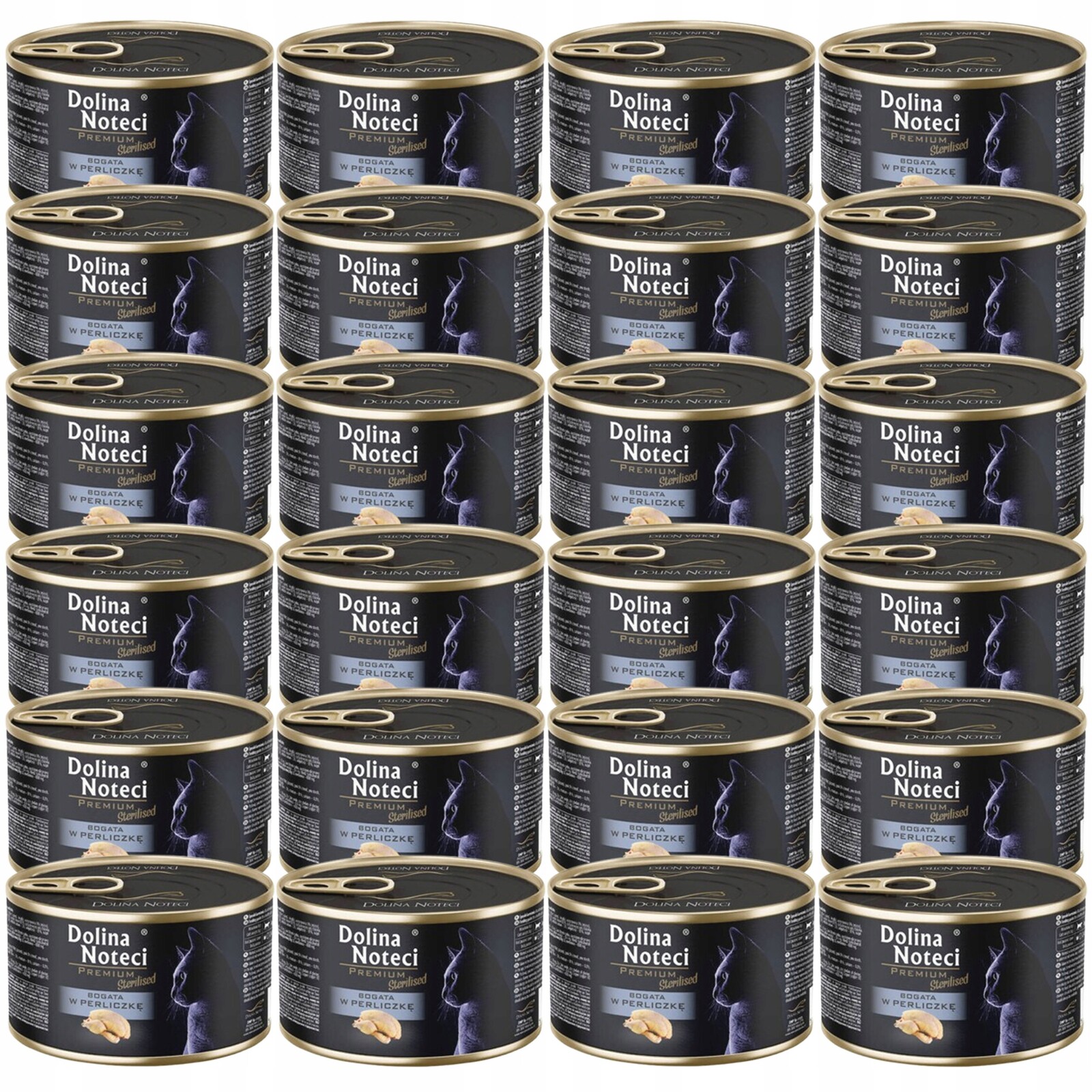 Dolina Noteci Premium Sterilised Krmivo mokré pro kočky Perlička 24 x 185 g