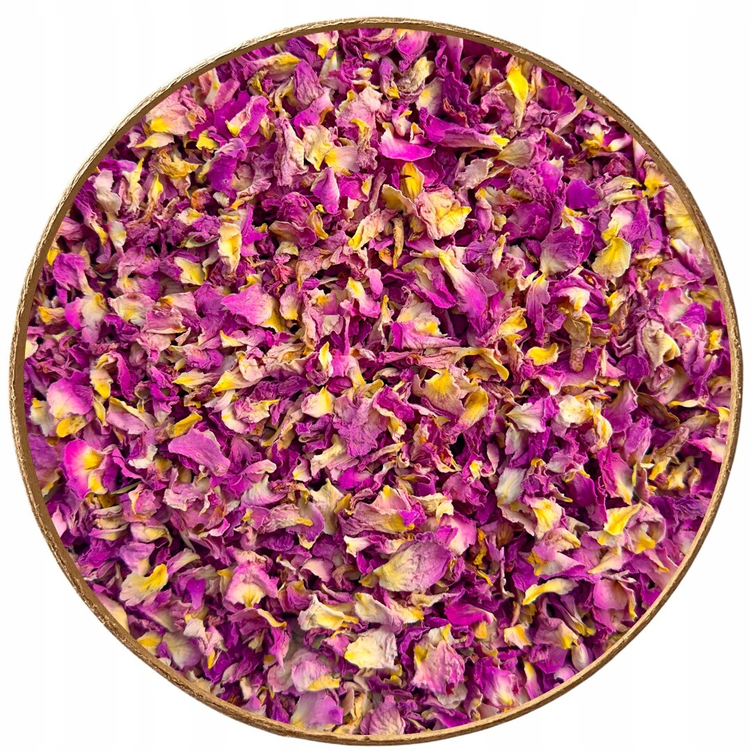 Okvětní Lístky Růže Růžové 1000 g sušené koupelové vločky na dort růže Jedlé Květy