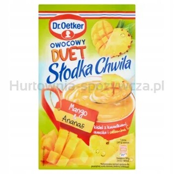 Dr.Oetker Sladká chvíle Ovocný duet Mango Ananas Kysel Z