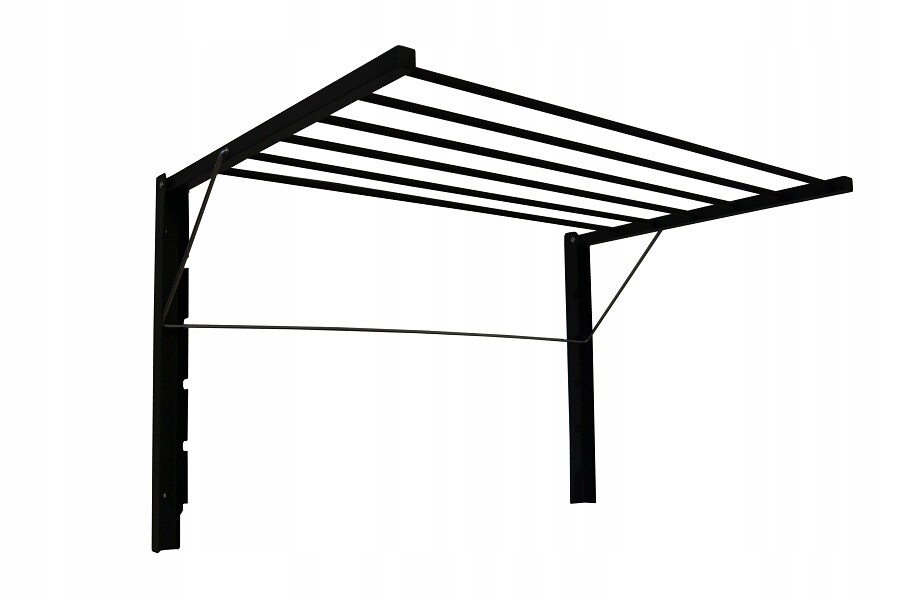 Sušák na prádlo na balkon Majka černá 80 cm