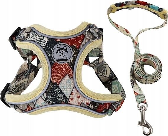 Popruhy A Vodítko Pro Psa Jsou Nastavitelné, Reflexní, Prodyšné A Protiskluzové