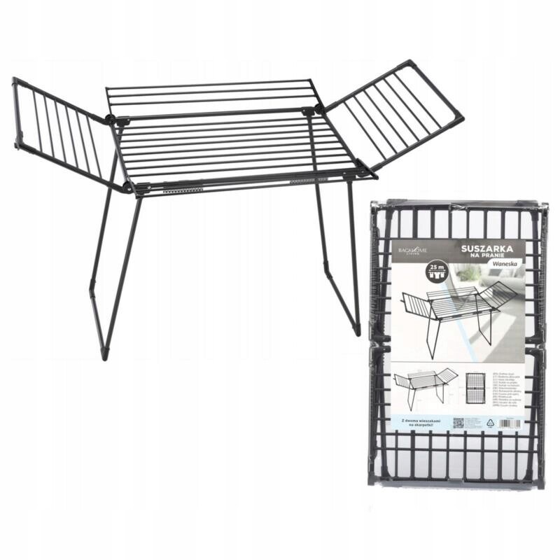 Sušák Na Prádlo Waneska Skládací Dvoukřídlá Balkonová