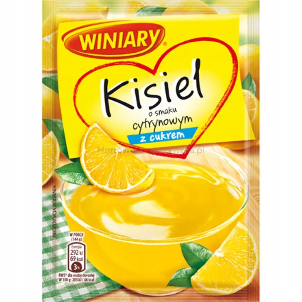 Winiary Kysel s citronovým cukrem 77 g