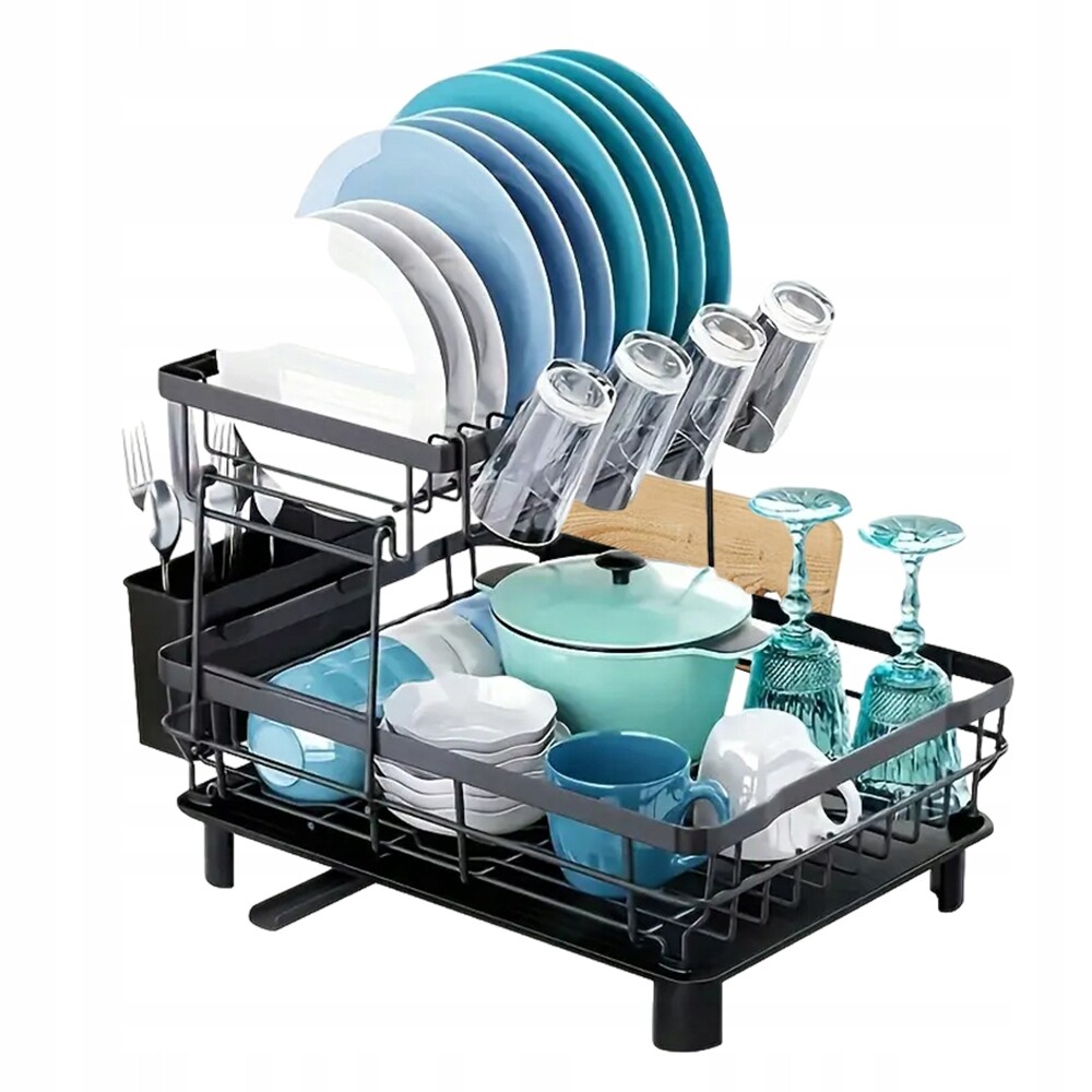 Odkapávač Na Nádobí Kovový Odkapávač Organizér Do Kuchyně Vysoké Kvality