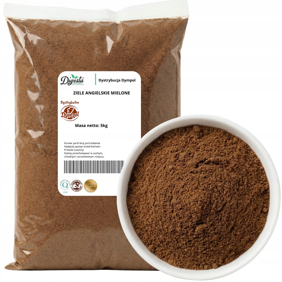 Nové Koření Mletá přírodní aromatická Kvalita Premium 5 kg