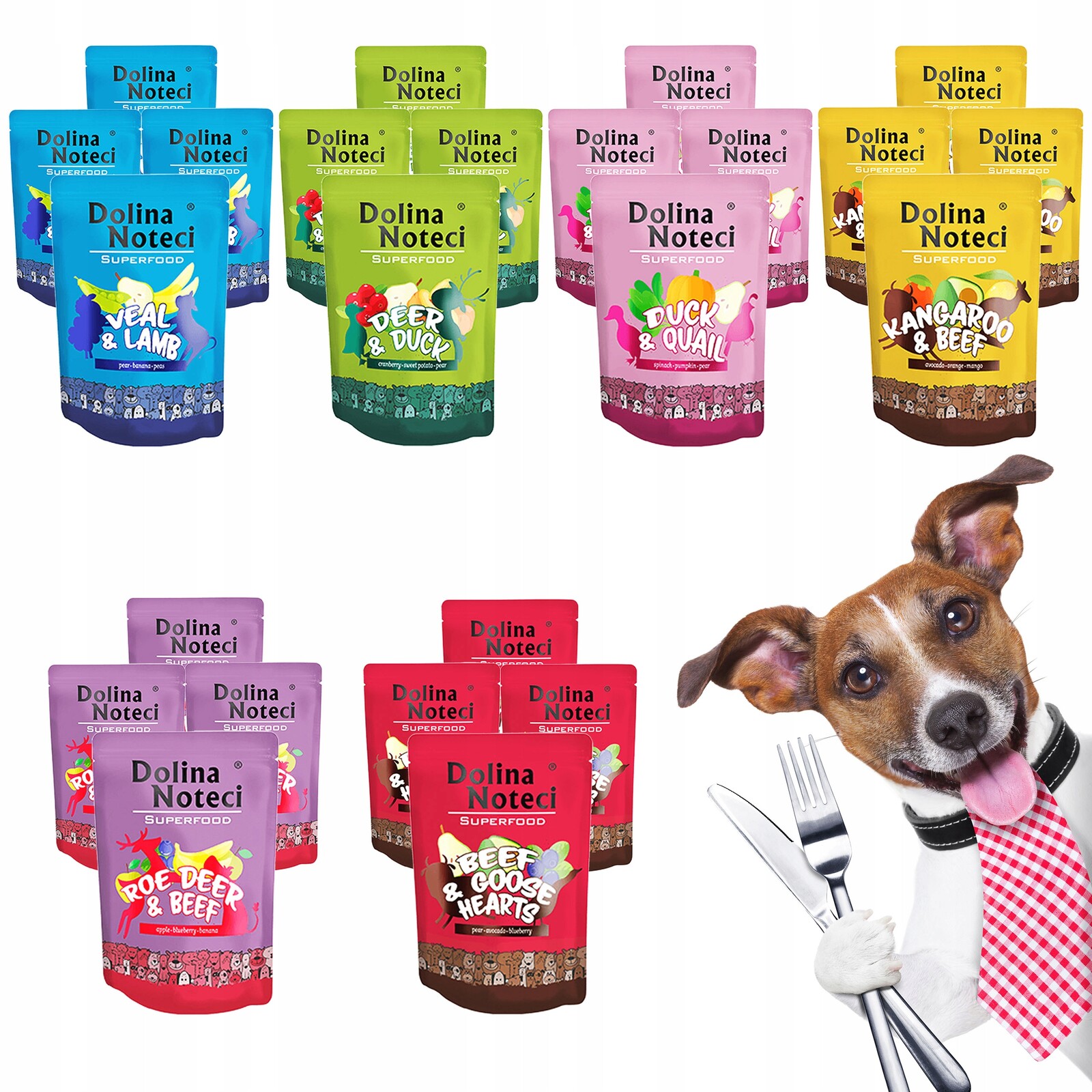 Dolina Noteci Superfood Krmivo pro psy MIX 24 x 300 g